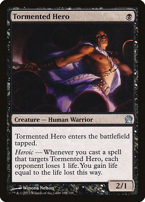 Tormented Hero | THS #108 | Nonfoil | English, catalog image