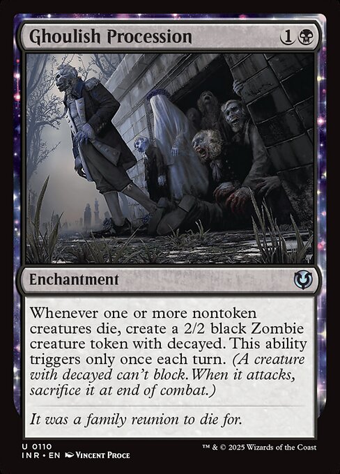 Ghoulish Procession | INR #110 | Nonfoil | English, catalog image