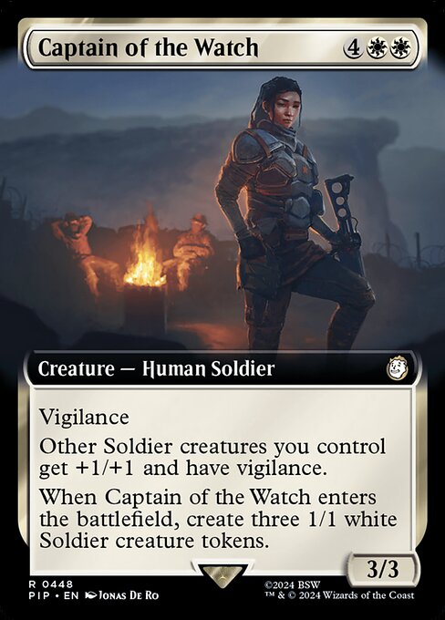 Captain of the Watch, PIP #448, English, catalog image