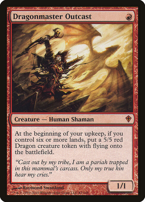 Dragonmaster Outcast, WWK #81, English, catalog image