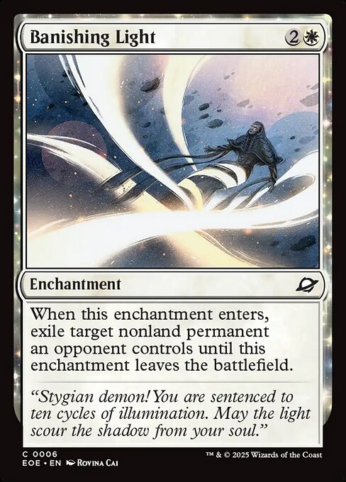 Banishing Light | EOE #6 | Foil | English, catalog image