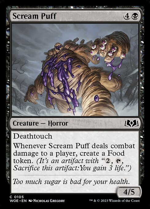 Scream Puff | WOE #105 | Nonfoil | English, catalog image