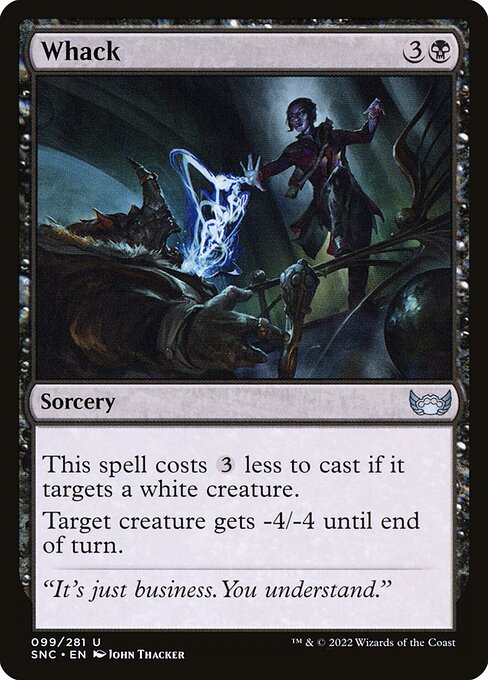 Whack | SNC #99 | Foil | English, catalog image