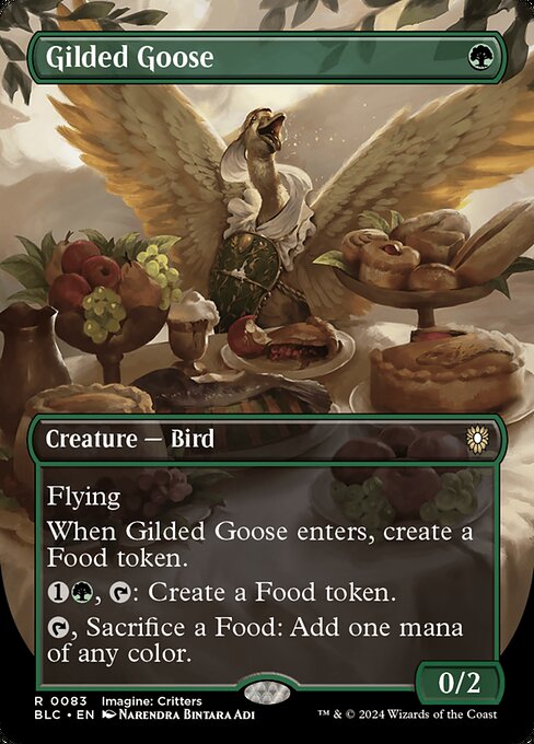 Gilded Goose, BLC #83, English, catalog image