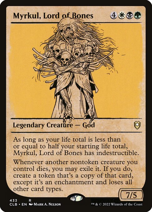 Myrkul, Lord of Bones | CLB #433 | Nonfoil | English, catalog image