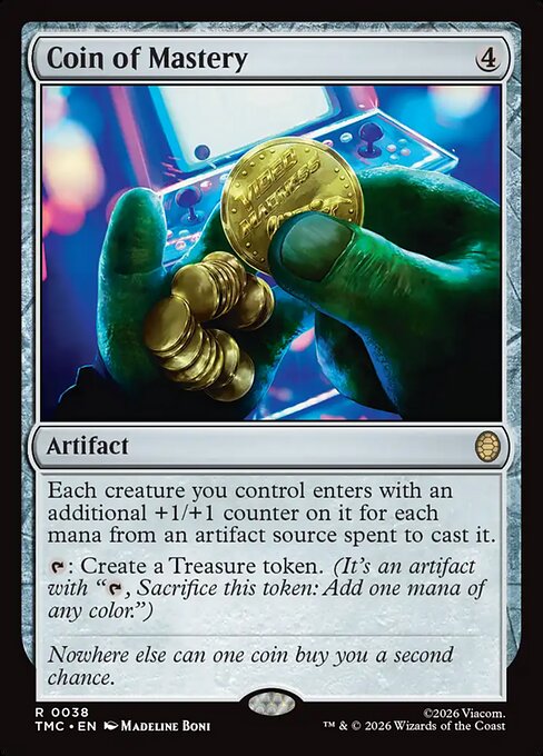 Coin of Mastery, TMC #38, English, catalog image