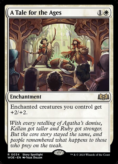A Tale for the Ages | WOE #34 | Nonfoil | English, catalog image