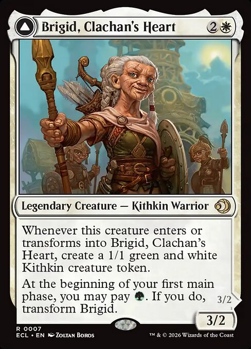 Brigid, Clachan's Heart // Brigid, Doun's Mind, ECL #7, English, catalog image