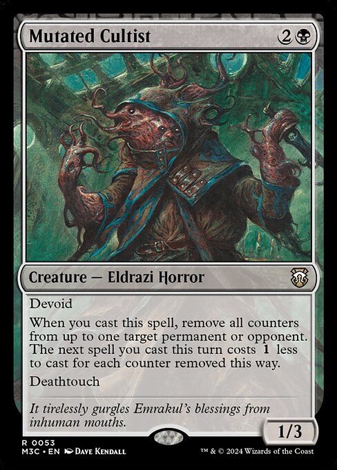 Mutated Cultist | M3C #53 | Nonfoil | English, catalog image