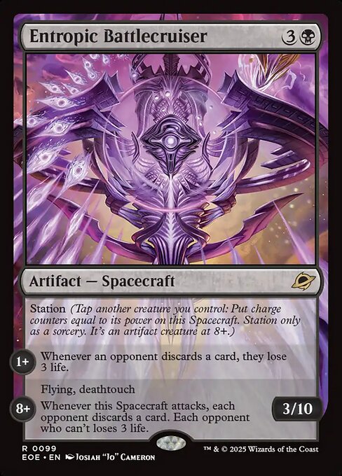 Entropic Battlecruiser | EOE #99 | Nonfoil | English, catalog image