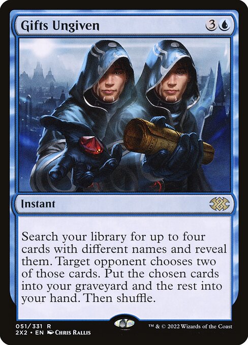 Gifts Ungiven, 2X2 #51, English, catalog image
