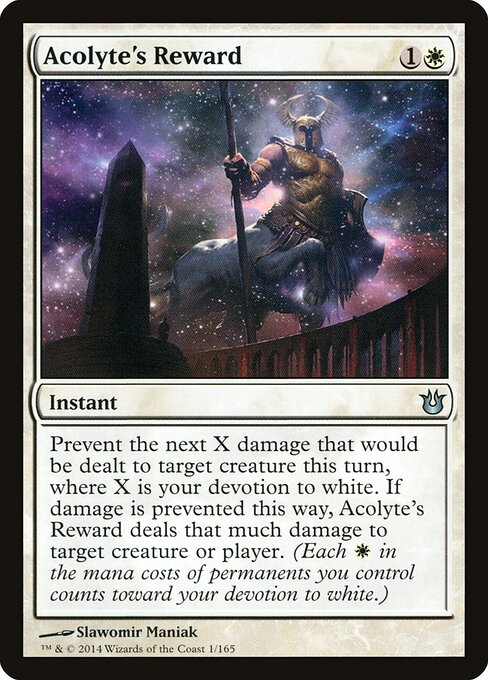 Acolyte's Reward | BNG #1 | Nonfoil | English, catalog image