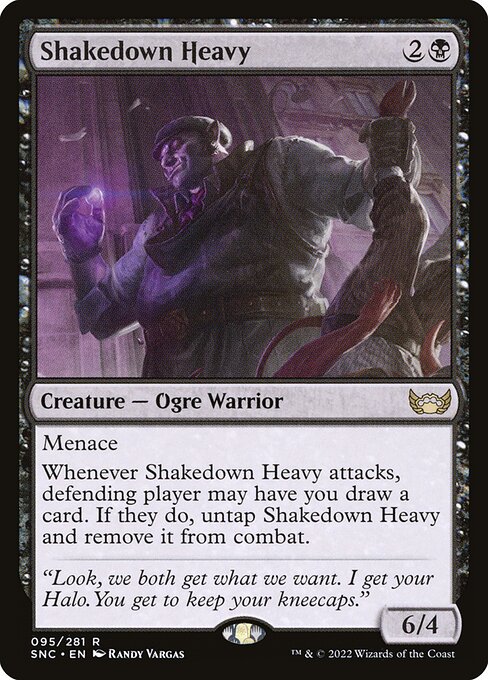 Shakedown Heavy, SNC #95, English, catalog image