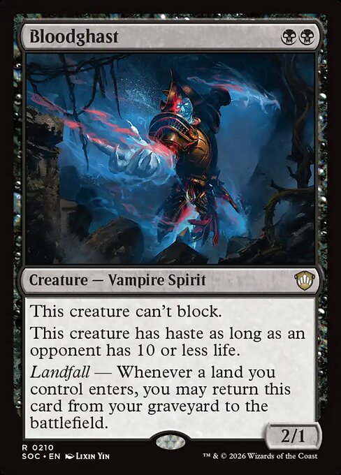 Bloodghast, SOC #210, English, catalog image