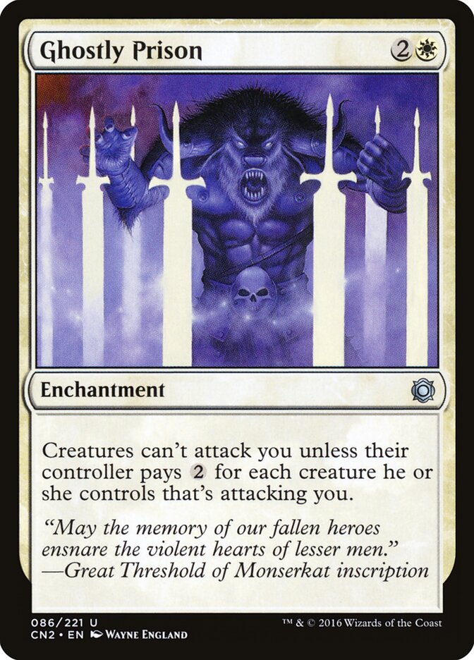 Ghostly Prison, CN2 #86, catalog image