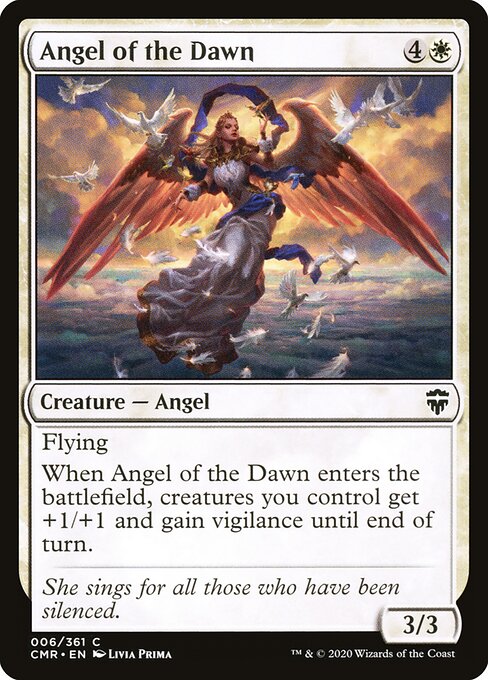Angel of the Dawn | CMR #6 | Nonfoil | English, catalog image