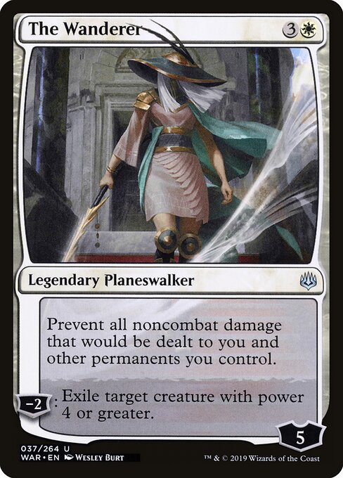 The Wanderer | WAR #37 | Nonfoil | English, catalog image