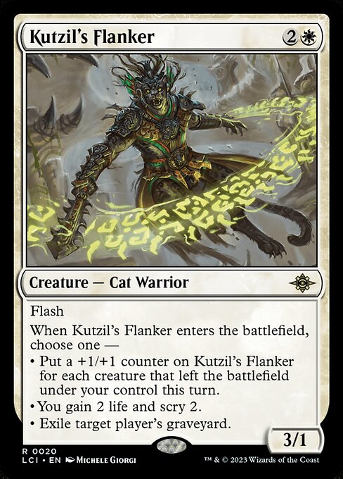 Kutzil's Flanker, LCI #20, English, catalog image