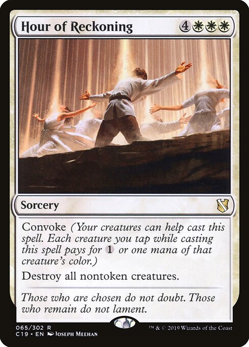 Hour of Reckoning | C19 #65 | Nonfoil | English, catalog image