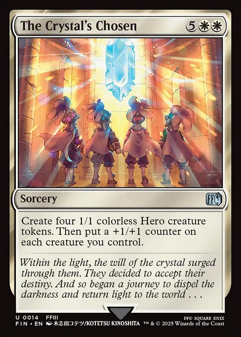 The Crystal's Chosen | FIN #14 | Nonfoil | English, catalog image