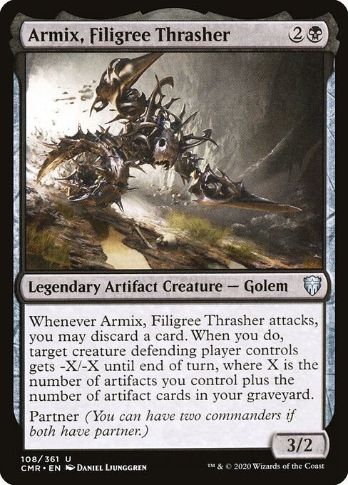 Armix, Filigree Thrasher | CMR #108 | Nonfoil | English, catalog image