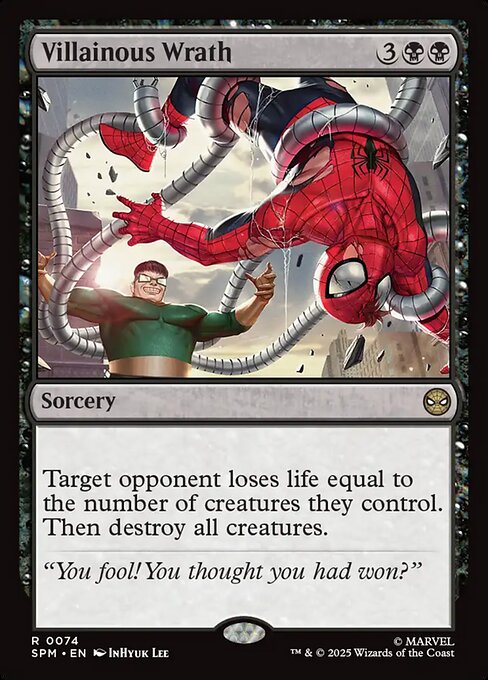 Villainous Wrath | SPM #74 | Nonfoil | English, catalog image