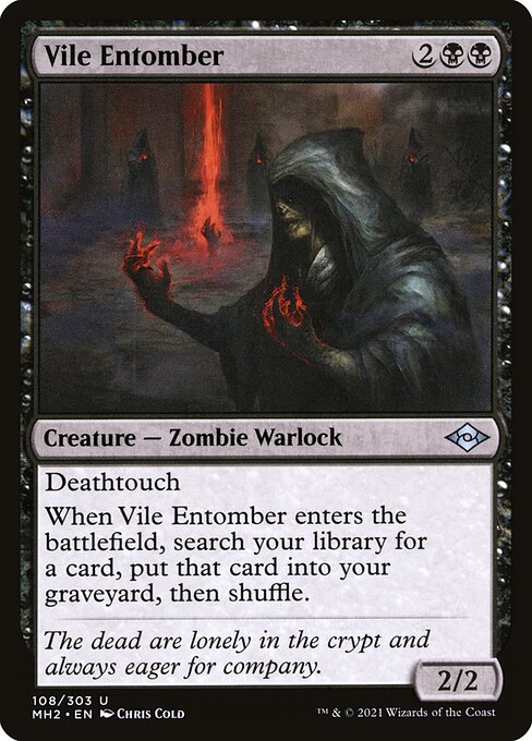 Vile Entomber, MH2 #108, English, catalog image