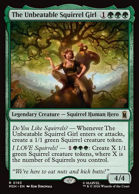 The Unbeatable Squirrel Girl, MSH #193, English, catalog image
