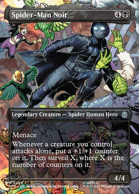 Spider-Man Noir | SPM #204 | Nonfoil | English, catalog image