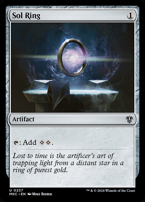 Sol Ring, MKC #237, English, catalog image