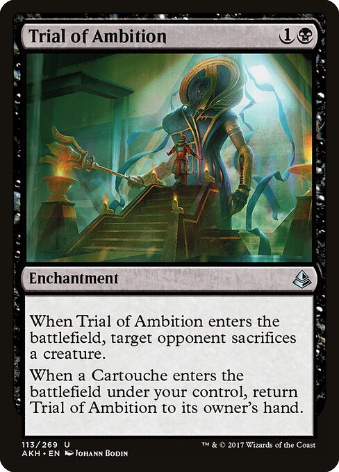 Trial of Ambition | AKH #113 | Nonfoil | English, catalog image