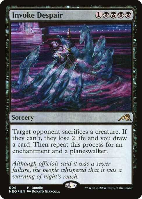 Invoke Despair | NEO #506 | Foil | English, catalog image