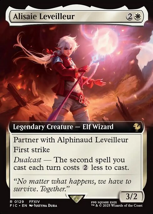 Alisaie Leveilleur, FIC #129, English, catalog image