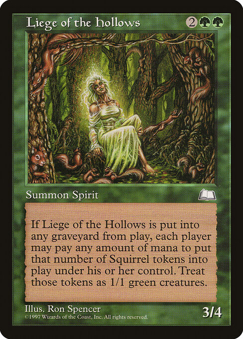 Liege of the Hollows, WTH #131, English, catalog image