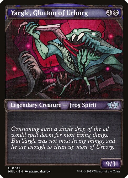 Yargle, Glutton of Urborg | MUL #19 | Nonfoil | English, catalog image