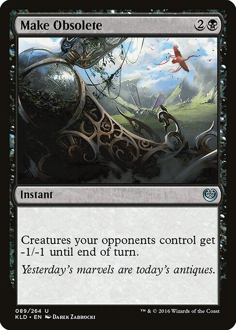 Make Obsolete | KLD #89 | Foil | English, catalog image
