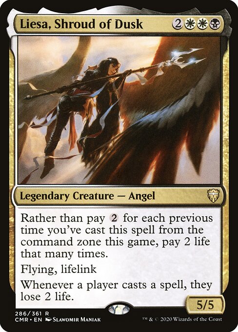 Liesa, Shroud of Dusk, CMR #286, English, catalog image