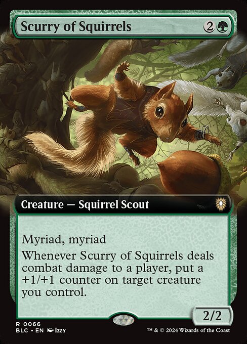 Scurry of Squirrels, BLC #66, English, catalog image