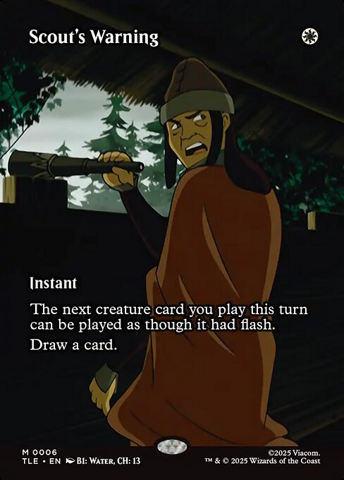 Scout's Warning, TLE #6, English, catalog image