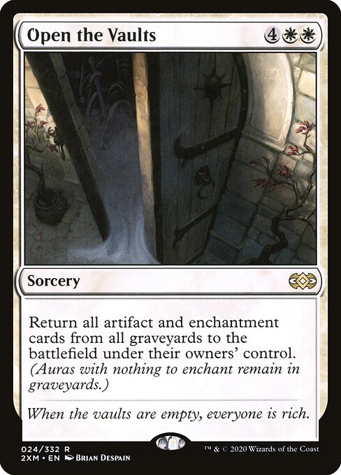 Open the Vaults, 2XM #24, English, catalog image