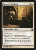 Security Blockade | RTR #20 | Nonfoil | English, catalog image