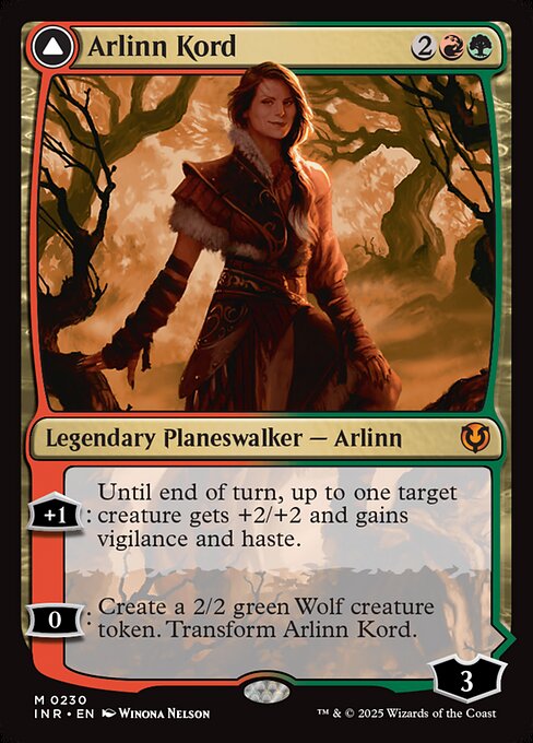 Arlinn Kord // Arlinn, Embraced by the Moon, INR #230, English, catalog image