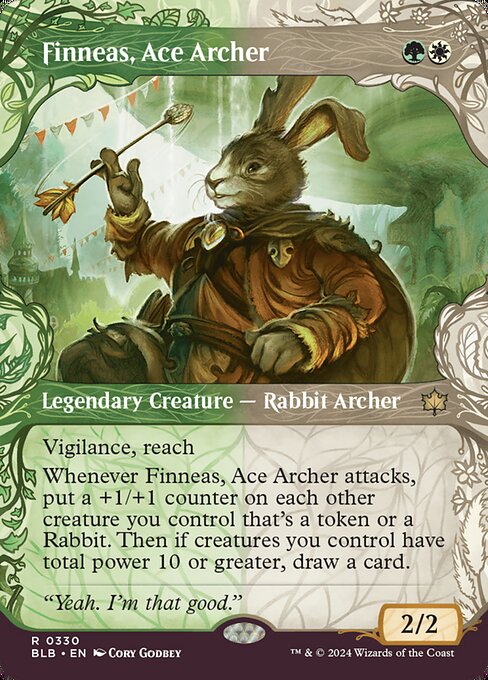 Finneas, Ace Archer, BLB #330, English, catalog image