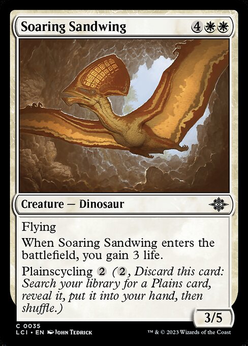 Soaring Sandwing | LCI #35 | Nonfoil | English, catalog image