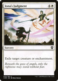 Iona's Judgment | CMR #25 | Nonfoil | English, catalog image
