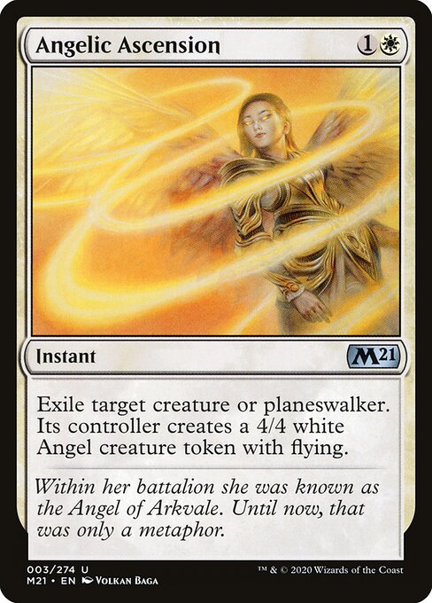 Angelic Ascension | M21 #3 | Nonfoil | English, catalog image