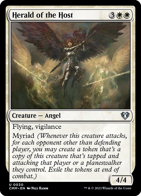 Herald of the Host, CMM #30, English, catalog image