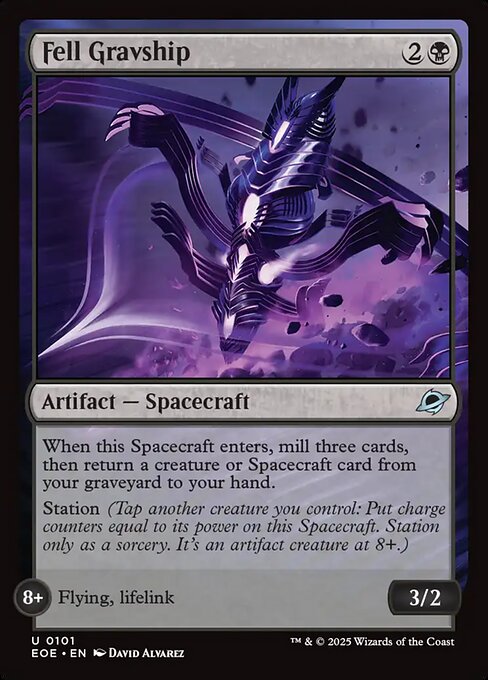 Fell Gravship | EOE #101 | Foil | English, catalog image