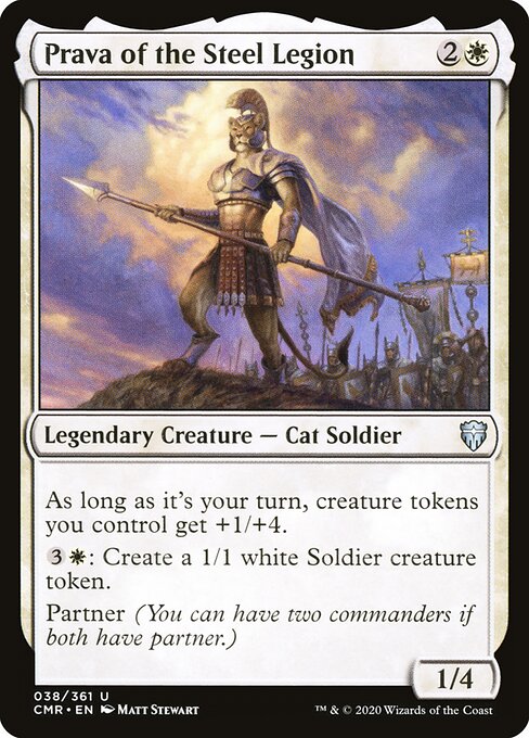 Prava of the Steel Legion, CMR #38, English, catalog image