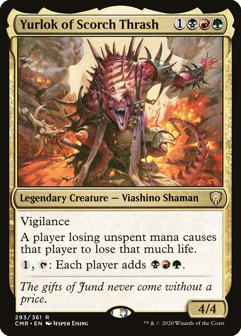 Yurlok of Scorch Thrash | CMR #293 | Nonfoil | English, catalog image